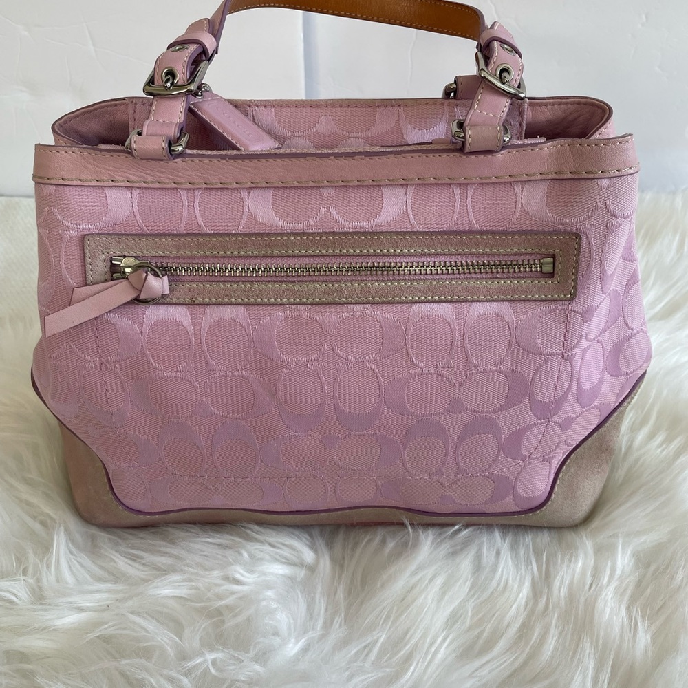 Used Coach Purse-Pink in Color